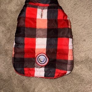 Size small doggy jacket never worn with Velcro